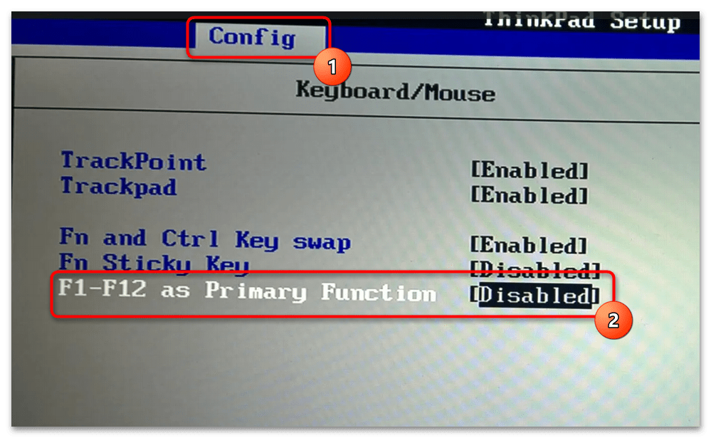 Как отключить Fn на ноутбуке Lenovo-3