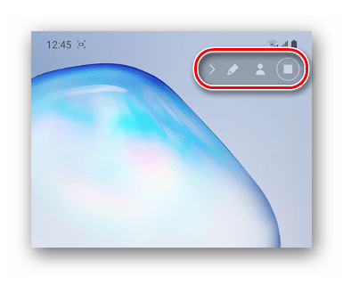 Функции встроенного приложения для записи экрана Samsung