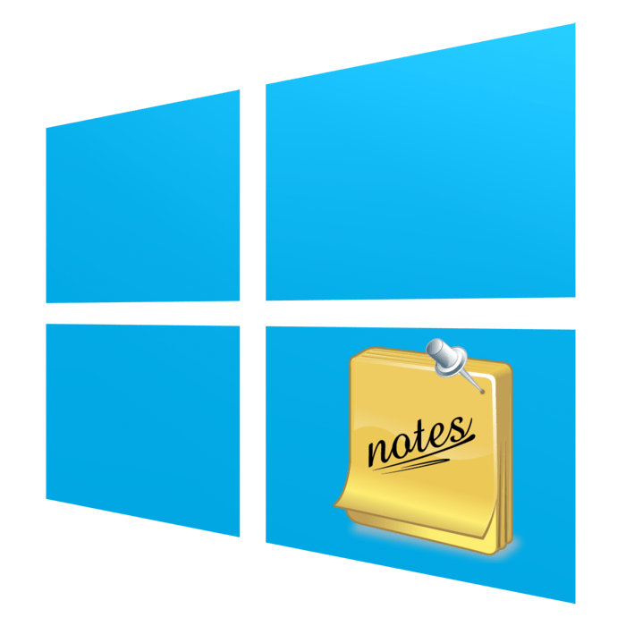 Записки на робочий стіл в Windows 10