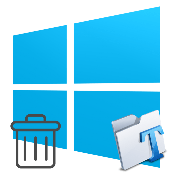 Як видалити шрифти в Windows 10