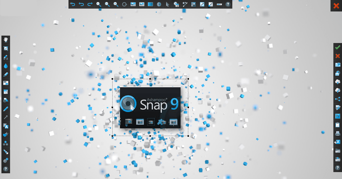 Скриншот в Ashampoo Snap 9