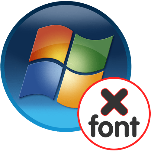 Помилка «Не правильний шрифт» у Windows 7