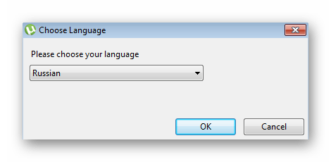 Выбор языка для установки uTorrent в Windows 7 через архиватор