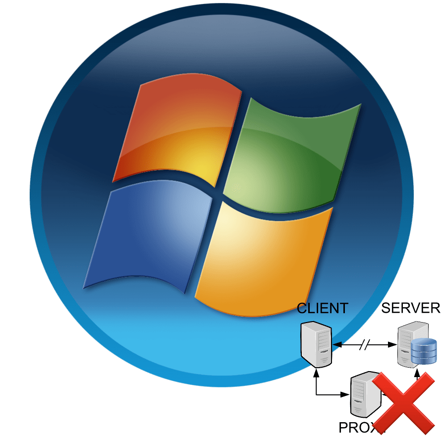 Як відключити проксі-сервер в Windows 7