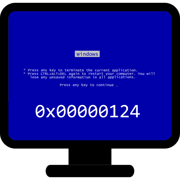 Рішення помилки 0x00000124 в Windows 7