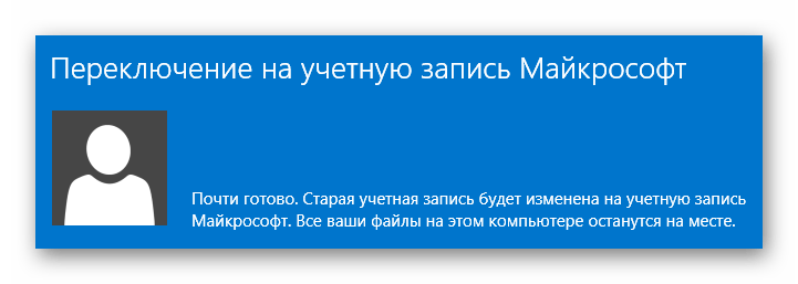 Переключение учетной записи Windows 8