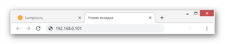 Переход к управлению регистратором через браузер