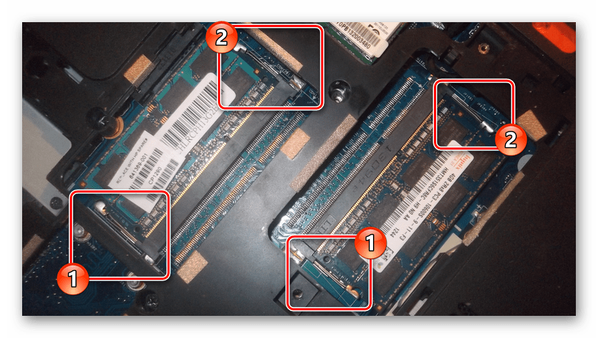 Извлечение оперативной памяти на ноутбуке