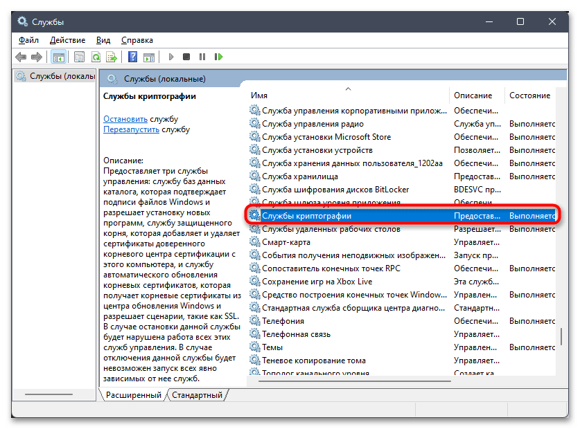 Ошибка скачивания 0x80248007 в Windows 11-014