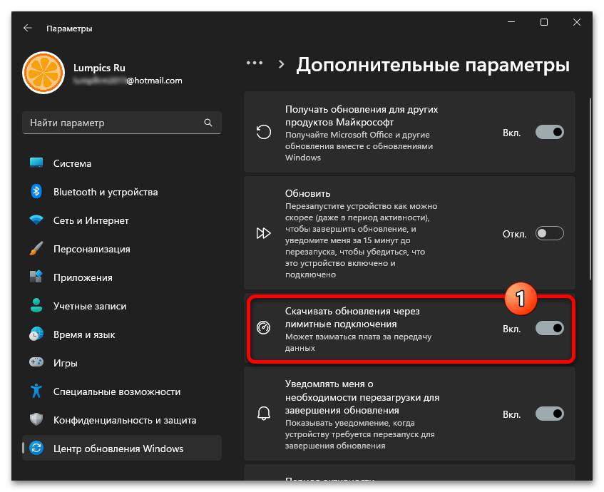 Как отключить обновления в Windows 11 26