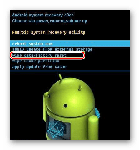 Сброс настроек Android-устройства с помощью системного меню рекавери