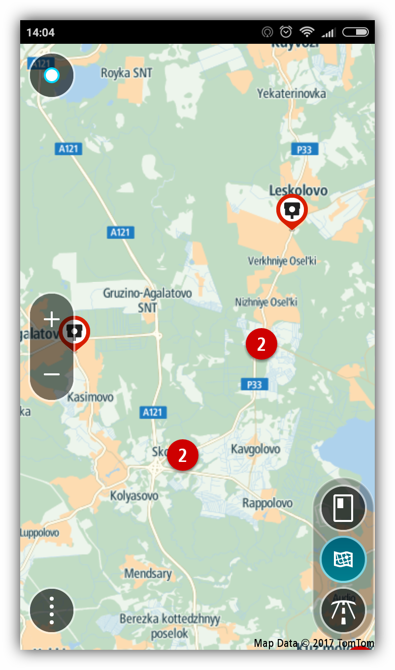 TomTom Камеры ГИБДД на Андроид
