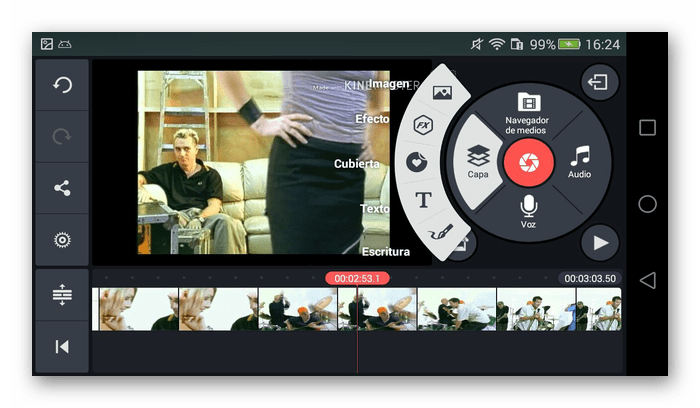 Редактирование видео на Android с помощью программы KineMaster
