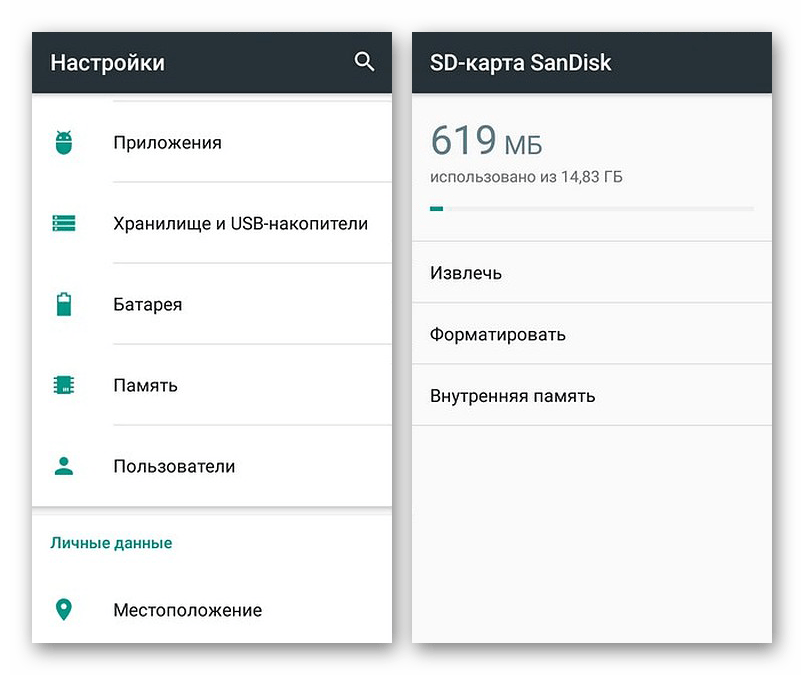 Возможность форматирования флешки на Android