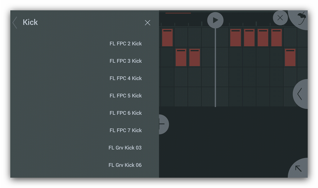 Добавление своего сэмпла FL Studio Mobile