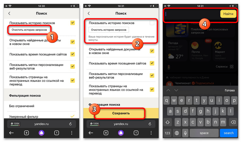 Как удалить историю в Яндексе на Айфоне_011