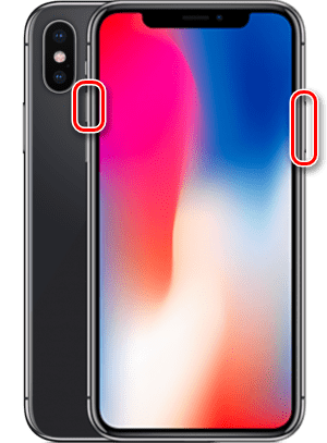 Принудительное выключение iPhone X