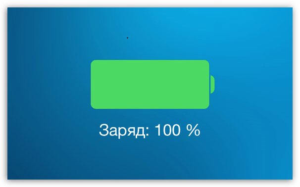Полностью заряженный iPhone