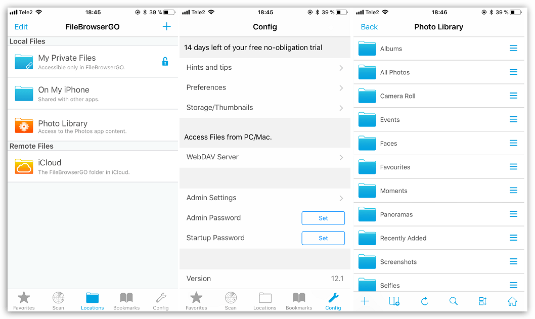 Скачать приложение FileBrowserGO для iOS