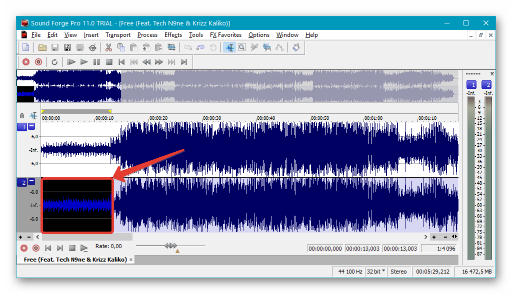Использование программного обеспечения Sound Forge для записи музыки