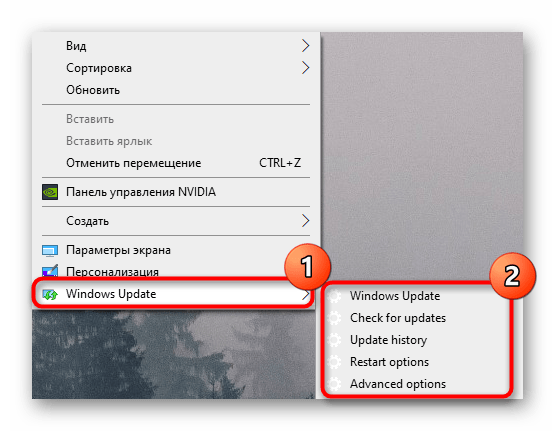Кнопка для установки обновлений через Winaero Tweaker в Windows 10