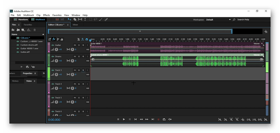 Использование программы Adobe Audition для улучшения звука микрофона