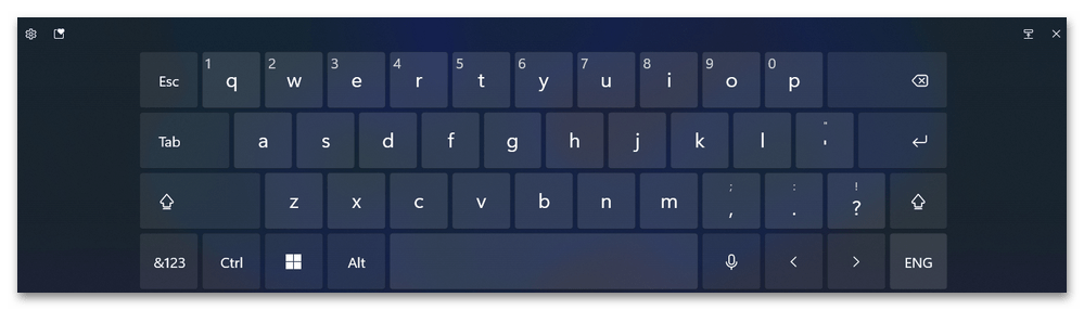 Как включить экранную клавиатуру на Виндовс 11-04
