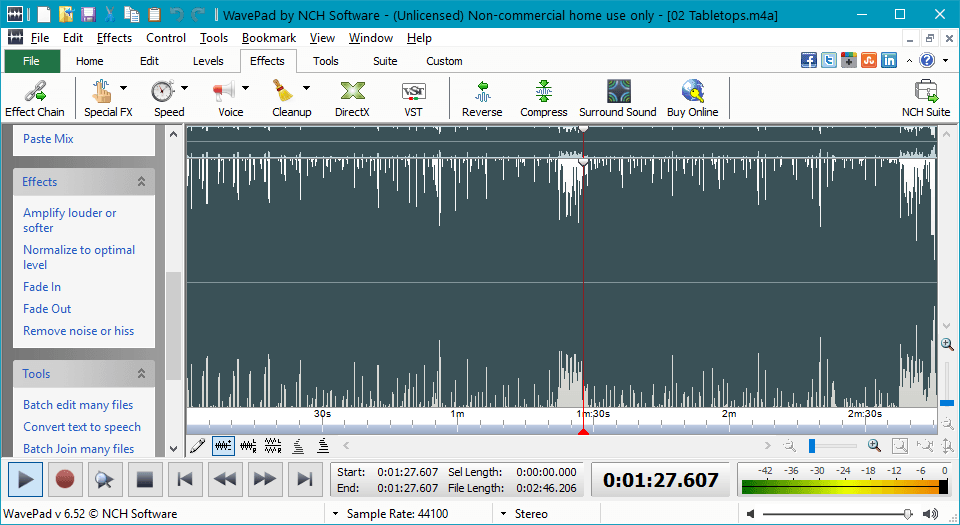 WavePad-Sound-Editor