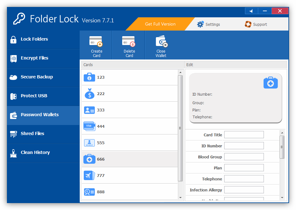 Программа для шифрования файлов и папок Folder Lock