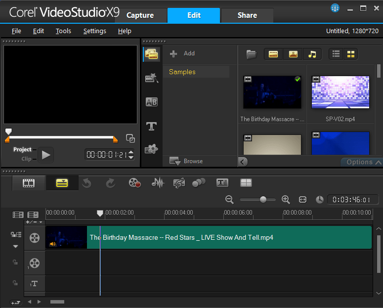 Внешний вид программы Ulead VideoStudio