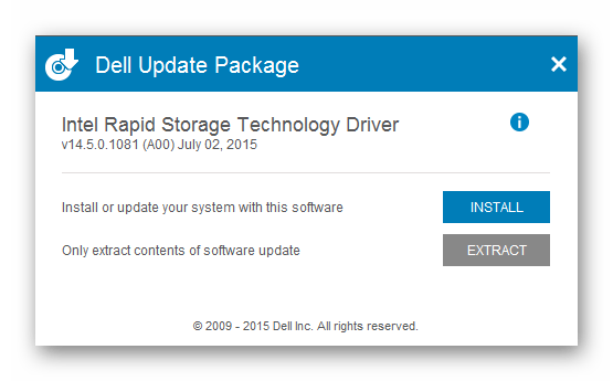 Начало установки драйверов для DELL Vostro 15 3000 Series на официальном сайте