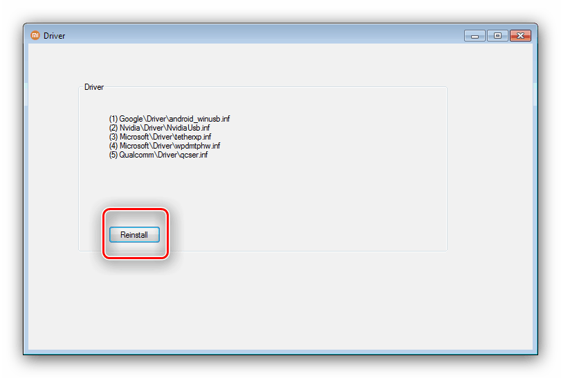 Переустановить драйвера в XiaoMiFlash для загрузки ПО к Xiaomi Redmi 3