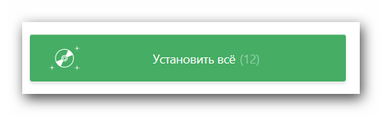 Кнопка Установить все в DriverPack