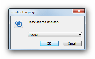Выбор языка инсталлятора uPlay