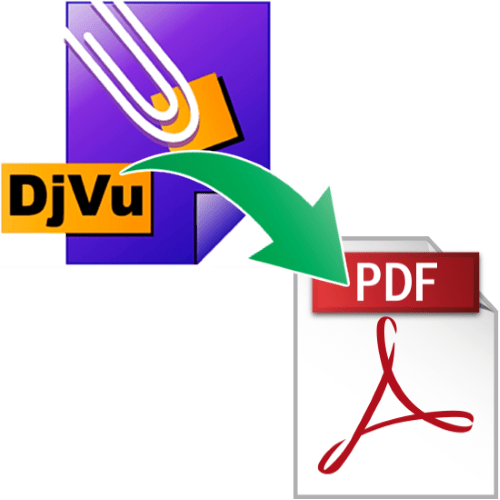Як конвертувати DjVu в PDF