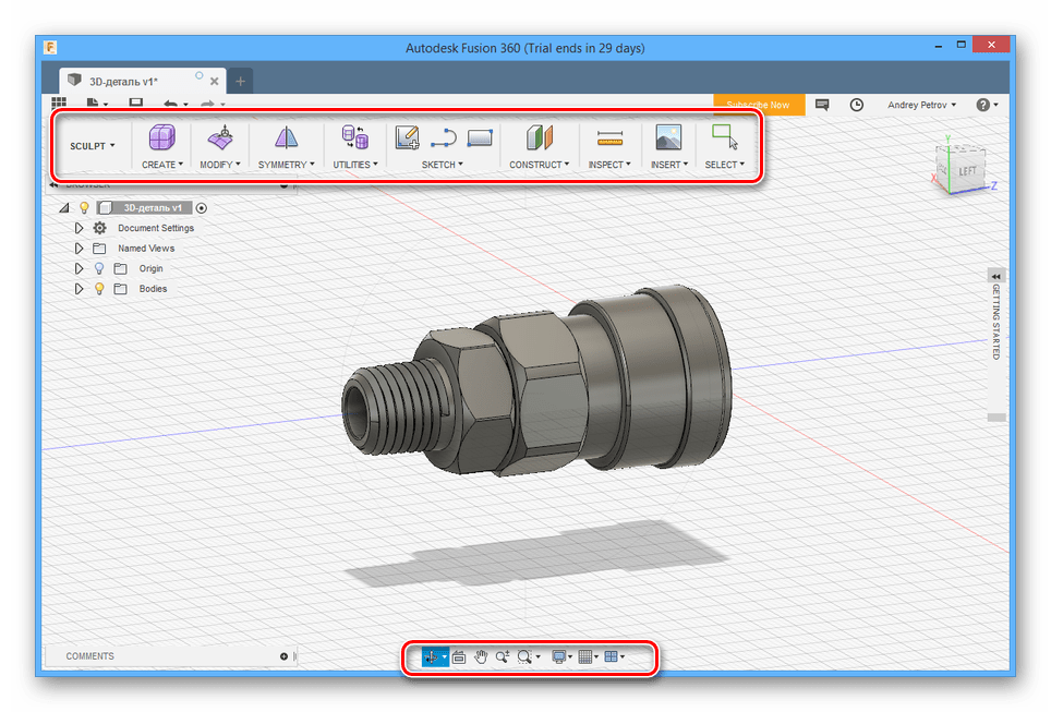 Просмотр и редактирование SLDPRT в AutodeskFusion 360