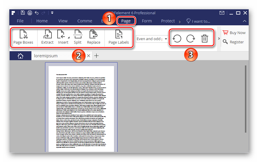 Редактирование ПДФ-листа в программе Pdfelement 6