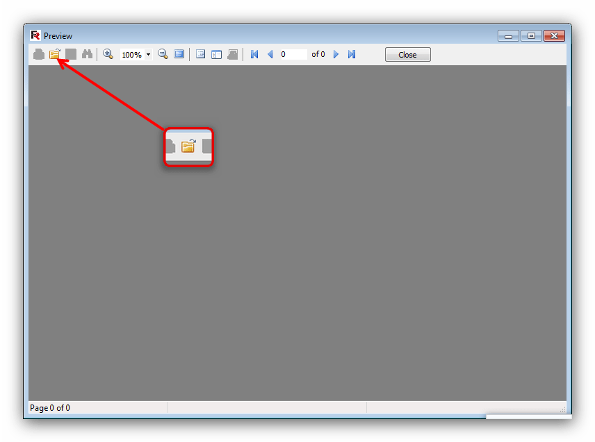 Открыть FP3-файл для просмотра в FastReport VCL Viewer