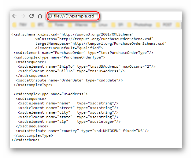 file:///D:/example.xsd