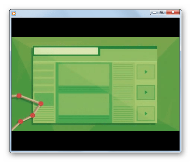 Проигрывание видео FLV в программе Windows Media