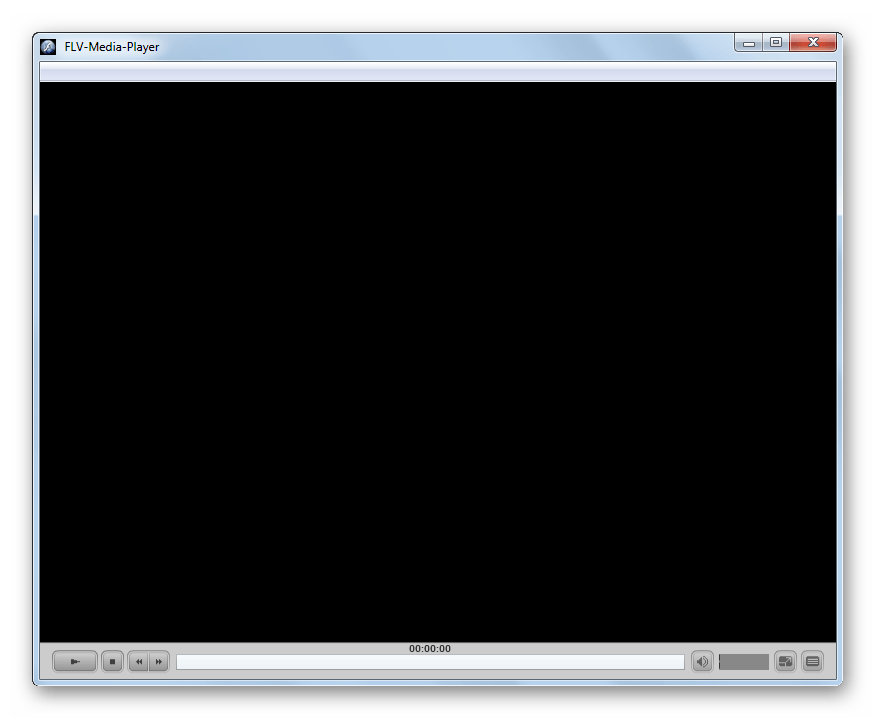 Интерфейс программы FLV-Media-Player
