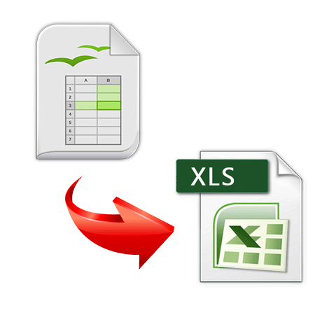 Як конвертувати ODS в XLS