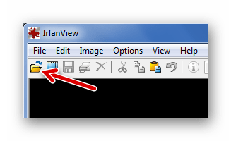Открытие файла через значок в IrfanView