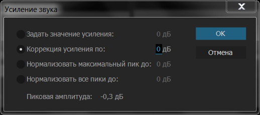 Усиление звука в Adobe Premiere Pro