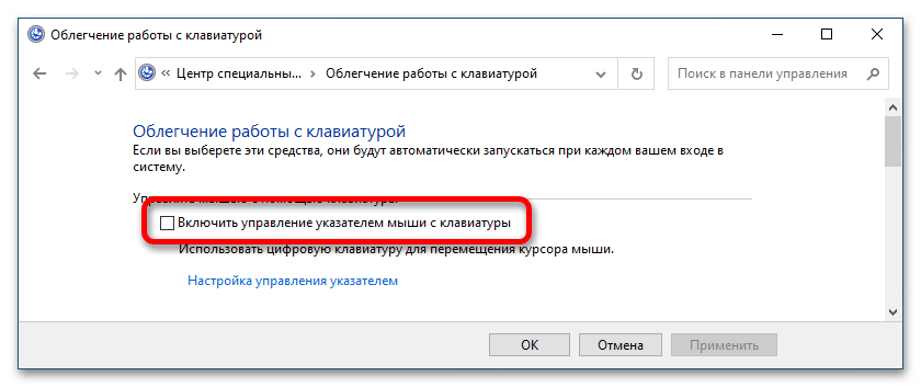 как отключить специальные возможности в windows 10_29