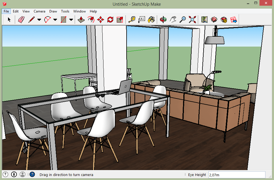 Осмотр SketchUp