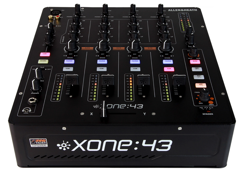 Эмуляция Allen & Heath Xone в Traktor Pro