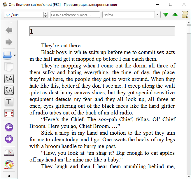 Просмотрщик книг в Calibre