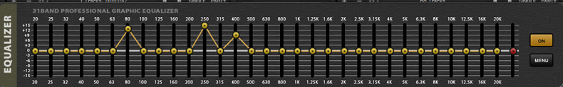 Эквалайзер в UltraMixer