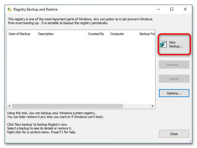 Как сделать копию реестра в Windows 10-11